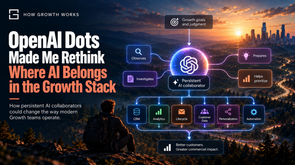 OpenAI Dots Made Me Rethink Where AI Belongs in the Growth Stack